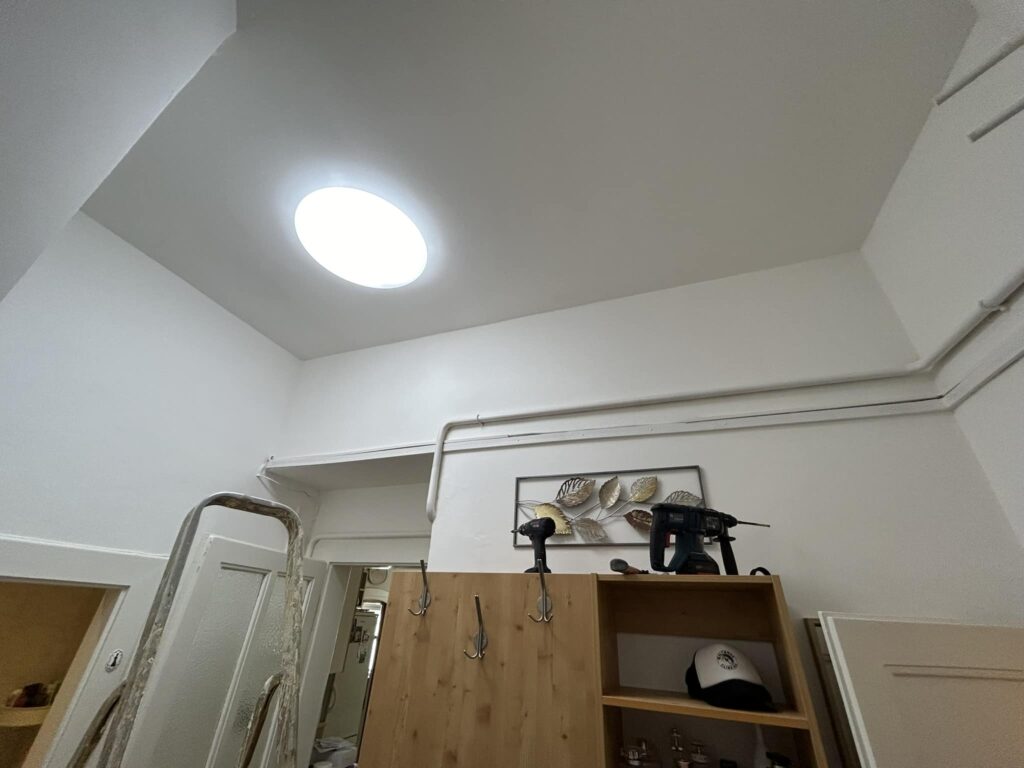 po realizaci a instalaci nového světla